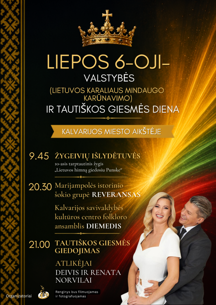 LIEPOS 6-OJI KALVARIJOJE plakatas