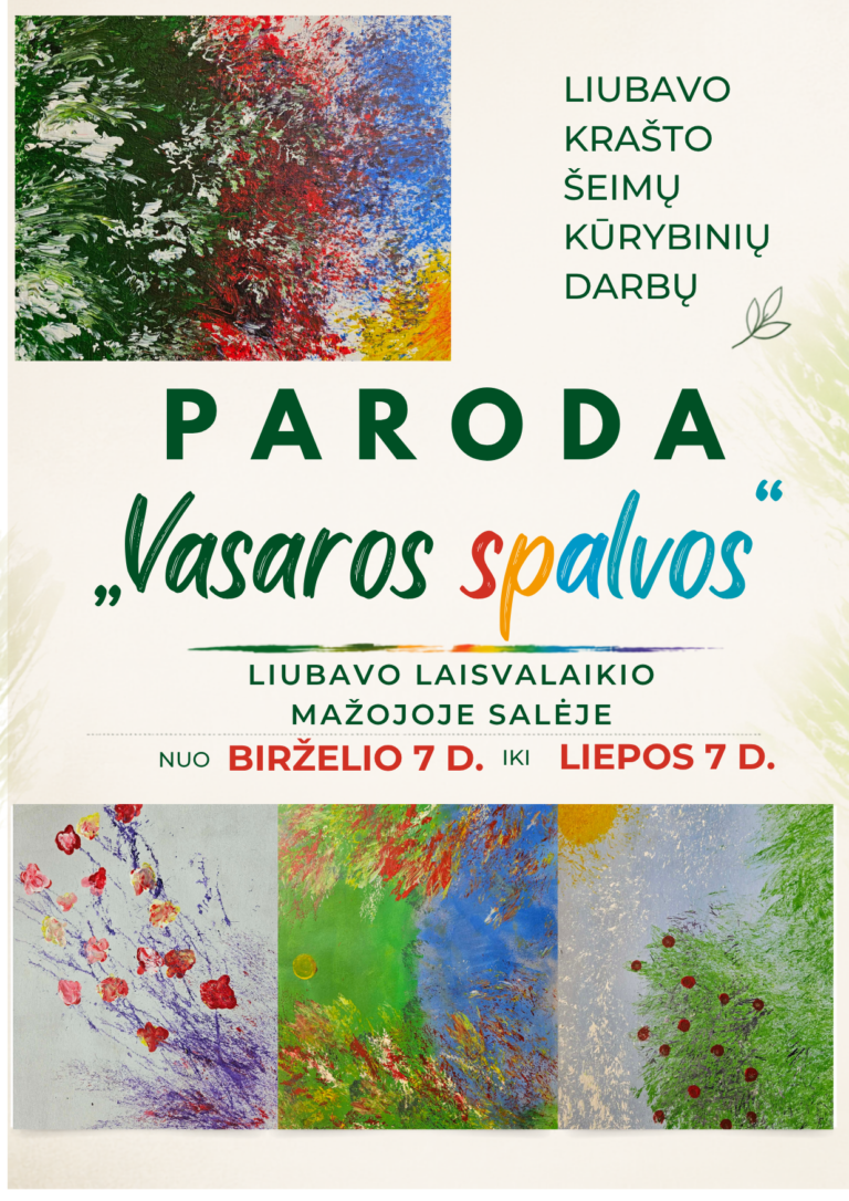 Paroda ,,Vasaros spalvos”