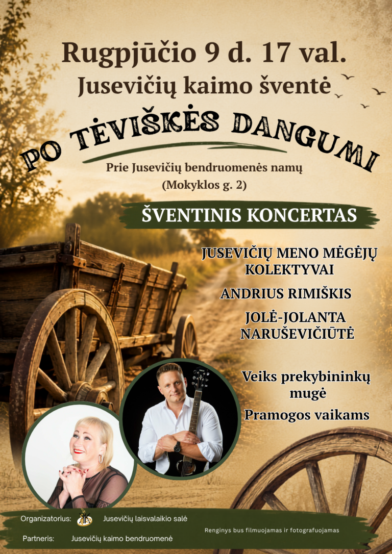 Jusevičių kaimo šventė „Po tėviškės dangumi“