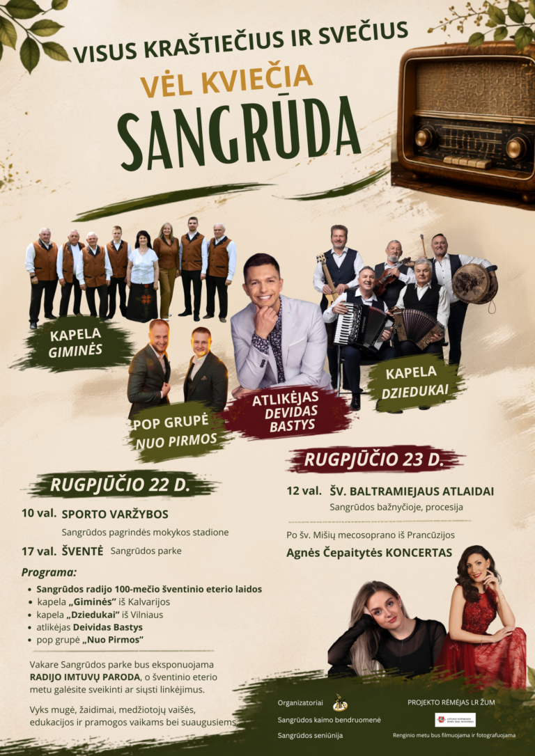 SANGRŪDOS KRAŠTO ŠVENTĖ