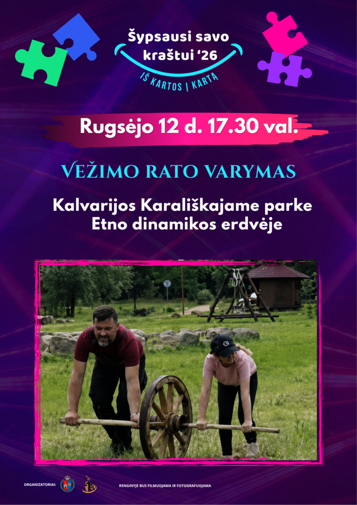 Vežimo rato varymas plakatas